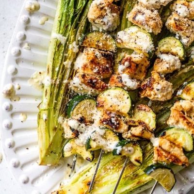 Grilled Caesar Chicken Breasts