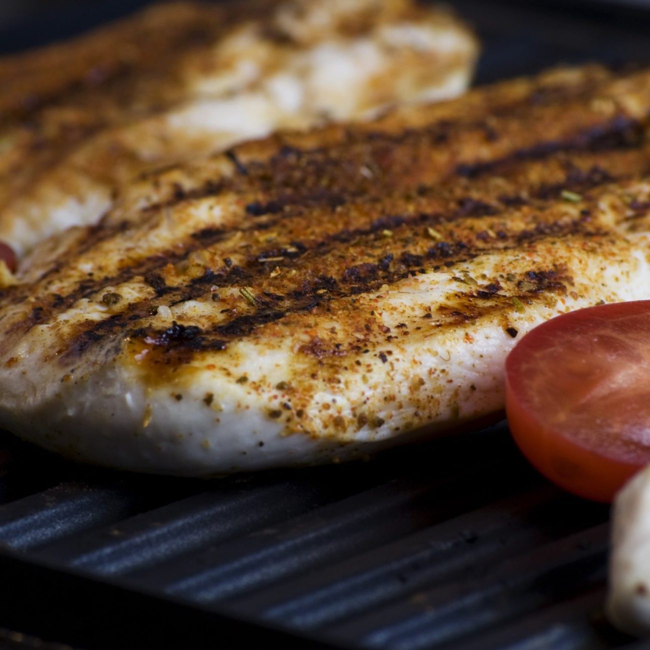 Grilled Caribbean Chicken Breasts