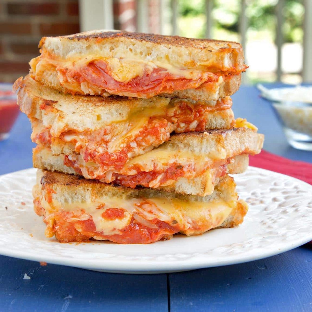 Grilled Cheese Pizza