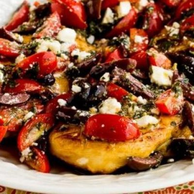 Grilled Chicken Breasts With Tomato, Olive