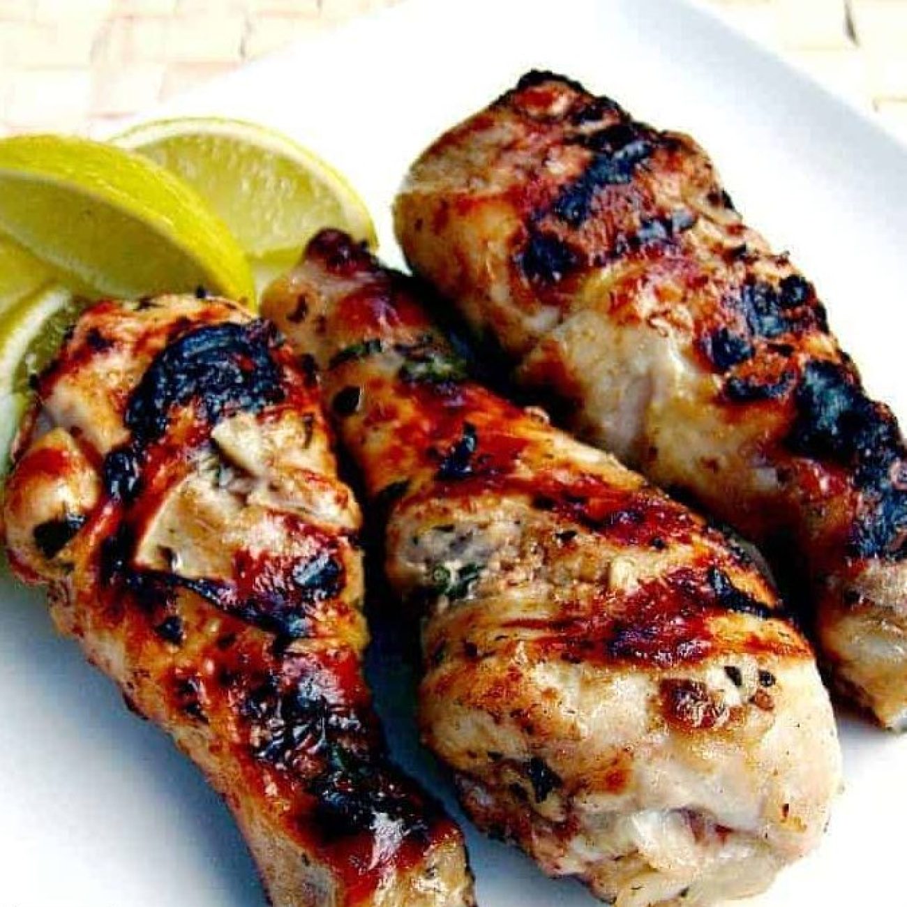 Grilled Chicken With Mint And Pine Nut