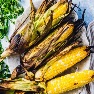 Grilled Corn On The Cob With A Cuban Twist