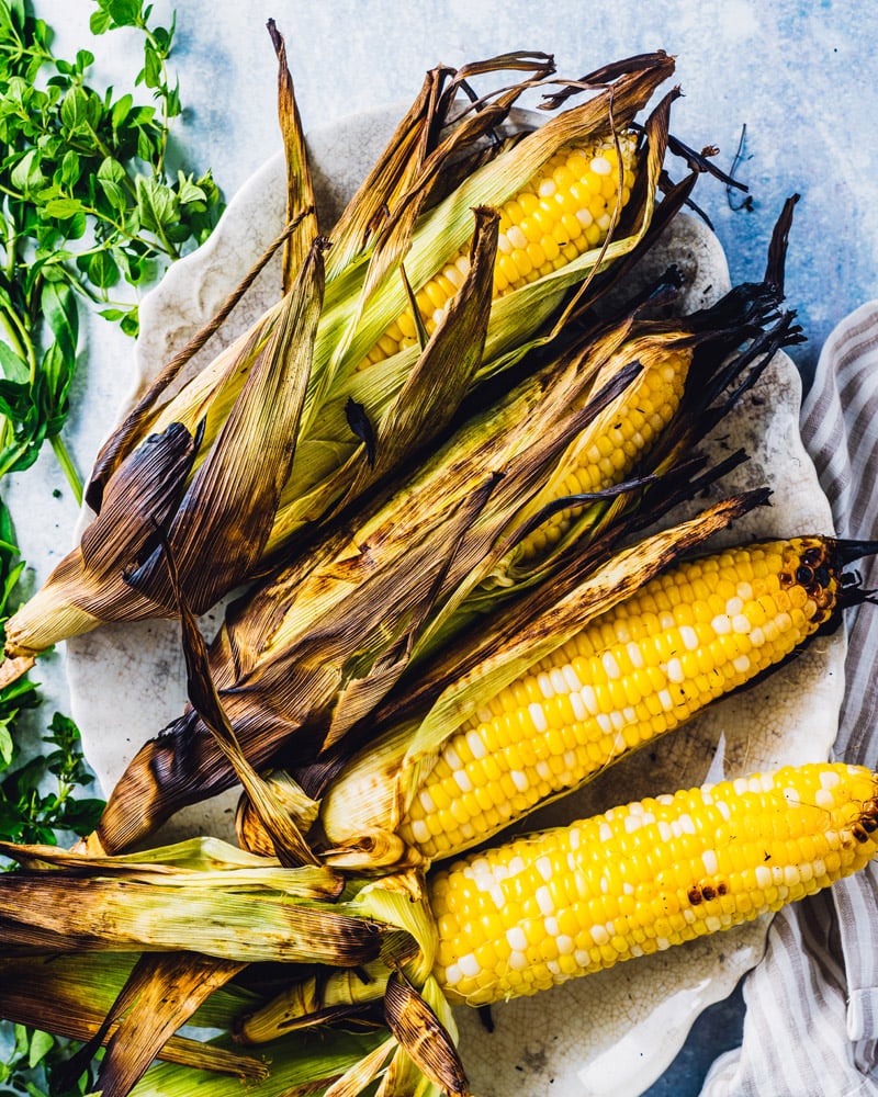 Grilled Corn On The Cob With A Cuban Twist