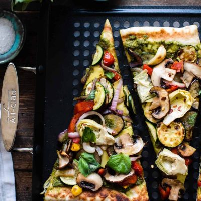 Grilled Garden Pizza