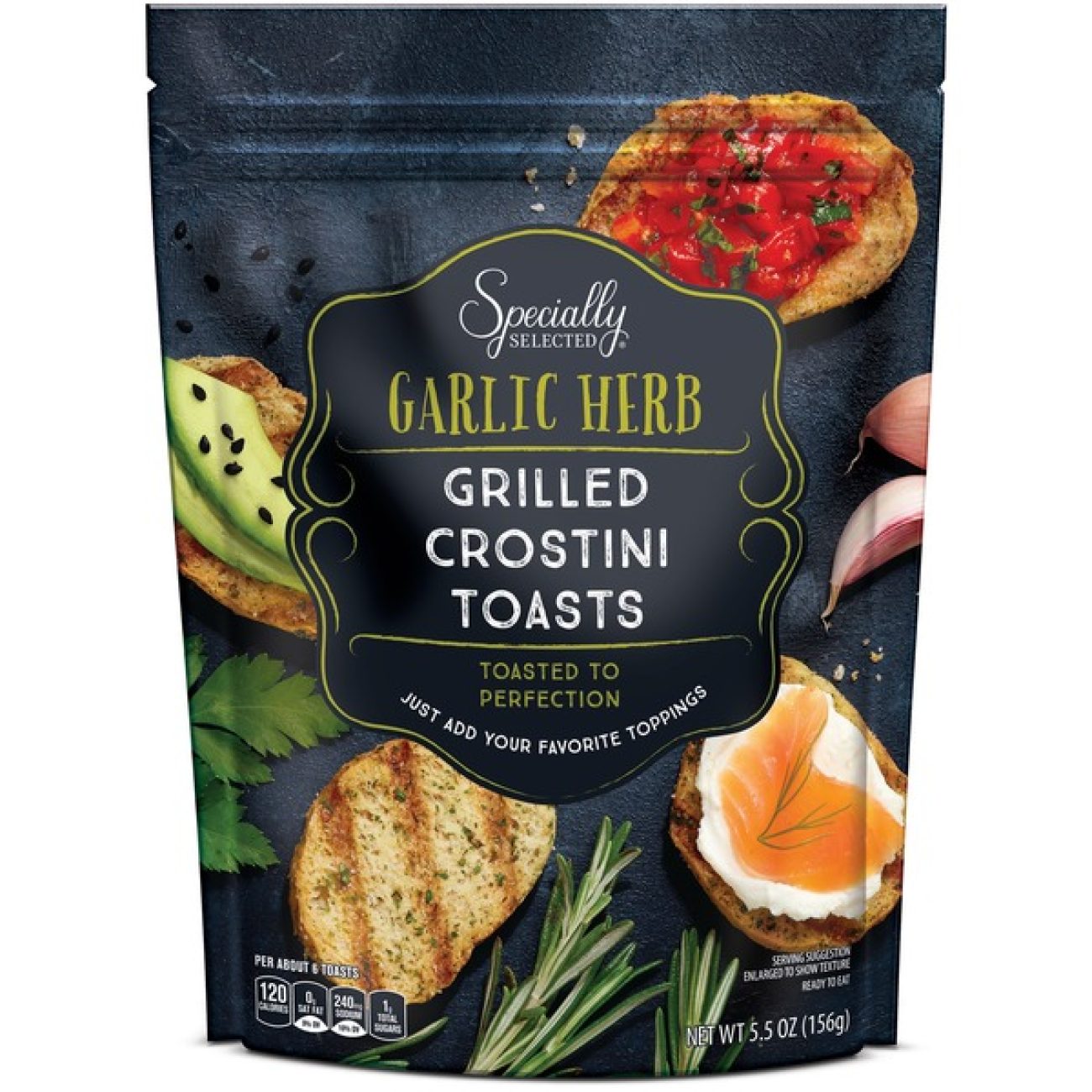 Grilled Herbed Crostini