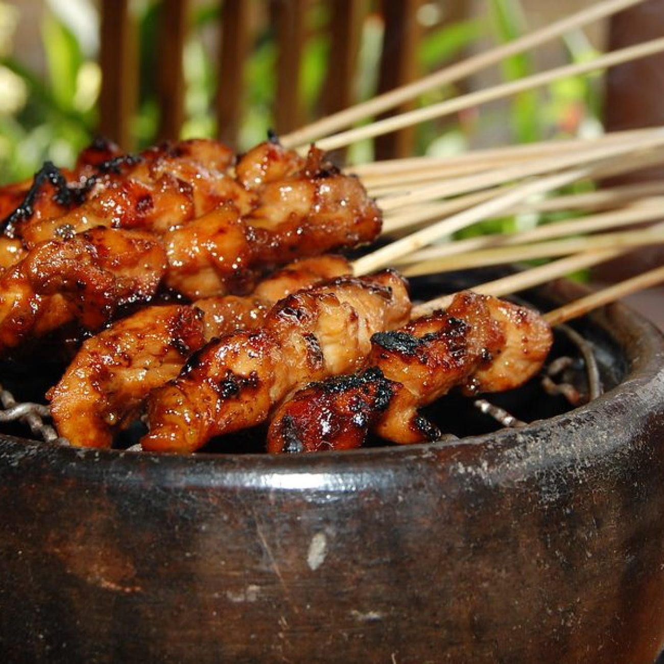 Grilled Indonesian Chicken Satay