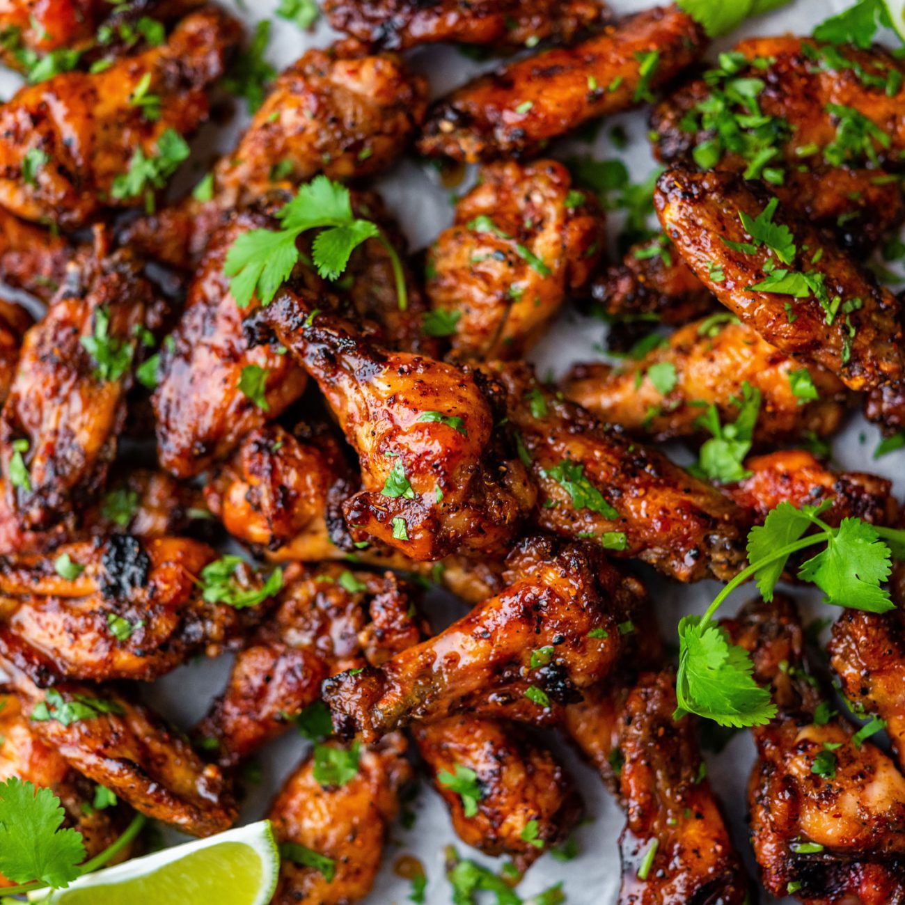 Grilled Mojito Chicken Wings