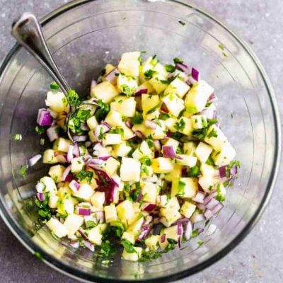 Grilled Pineapple Chipotle Salsa