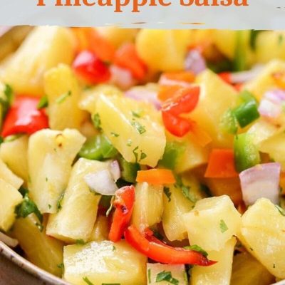 Grilled Pineapple Salsa