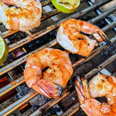 Grilled Shrimp Skewers Layered To Perfection