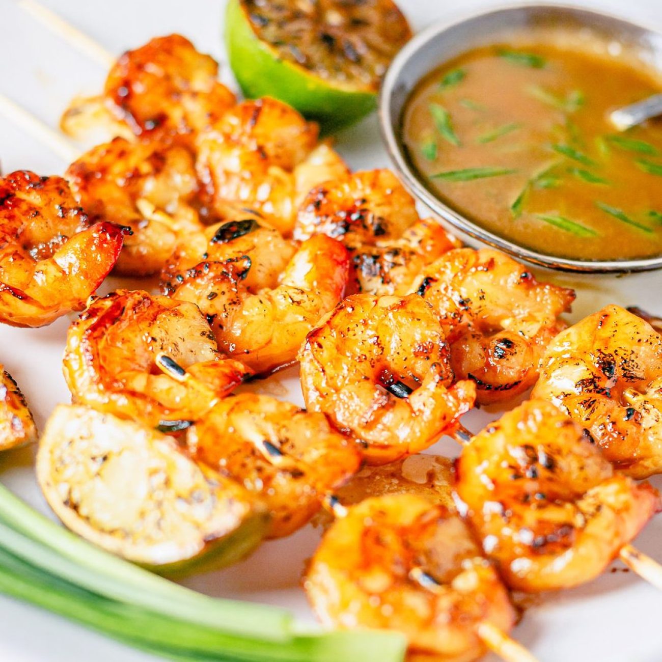 Grilled Shrimp With Asian Barbecue Sauce