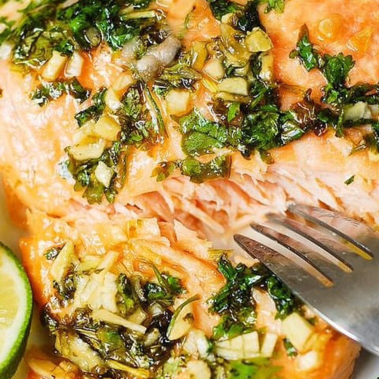 Grilled Southwest Salmon with Fresh Cilantro Recipe