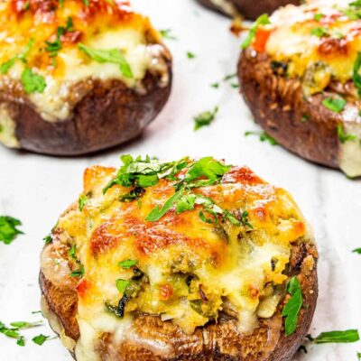 Grilled Stuffed Portabella Mushrooms