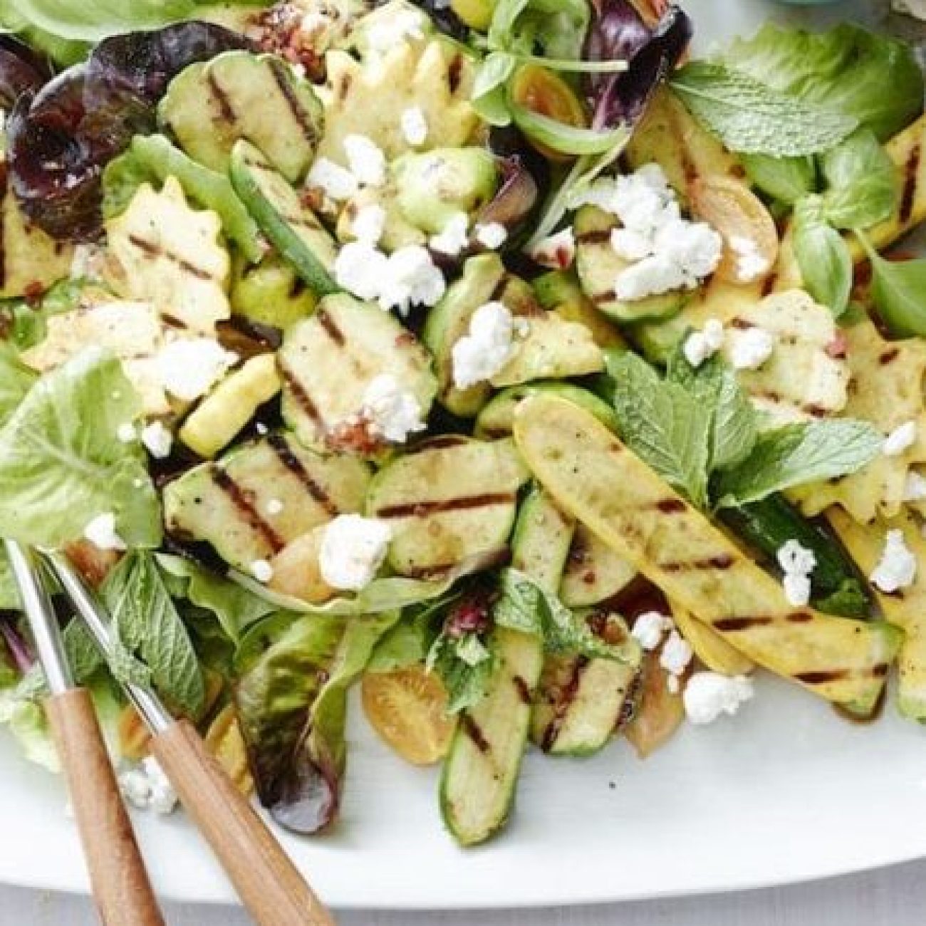 Grilled Zucchini Salad