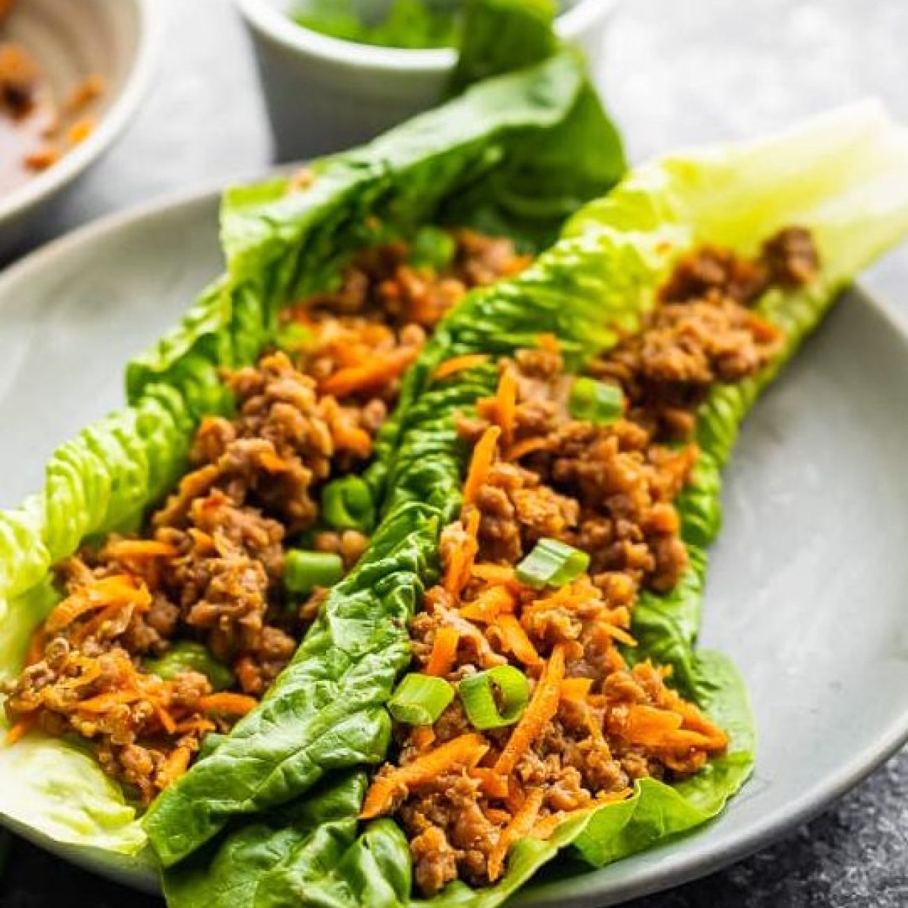 Ground Turkey Lettuce Wraps