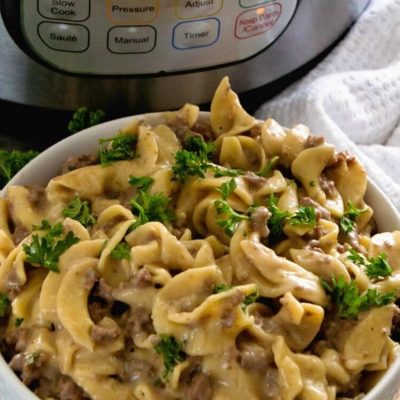 Ground Turkey Stroganoff