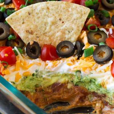 Guacamole Bean Dip