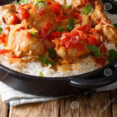 Haitian Chicken In Sauce