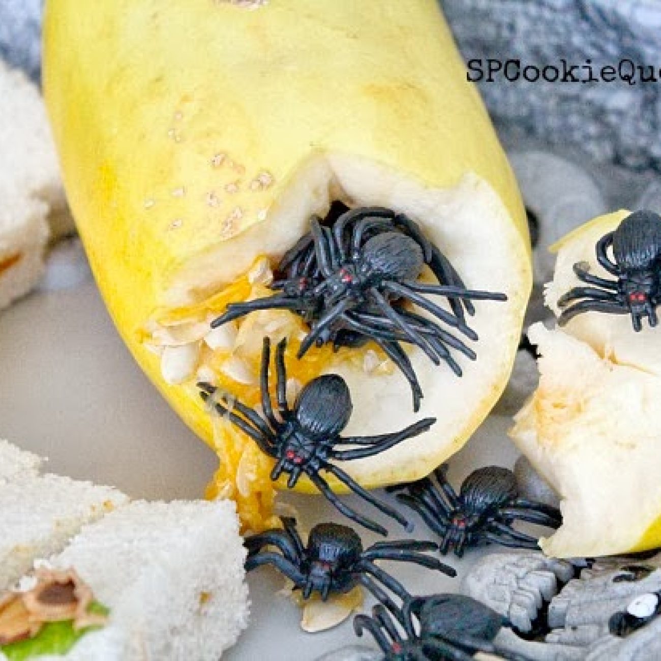 Halloween Finger Sandwiches