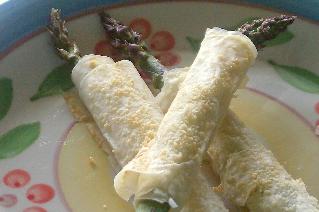 Ham And Asparagus Roll Ups