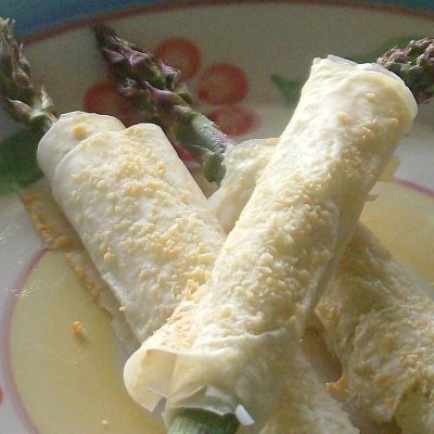 Ham And Asparagus Roll Ups