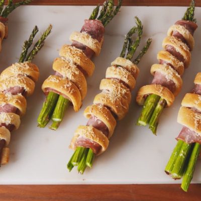 Ham And Asparagus Squares