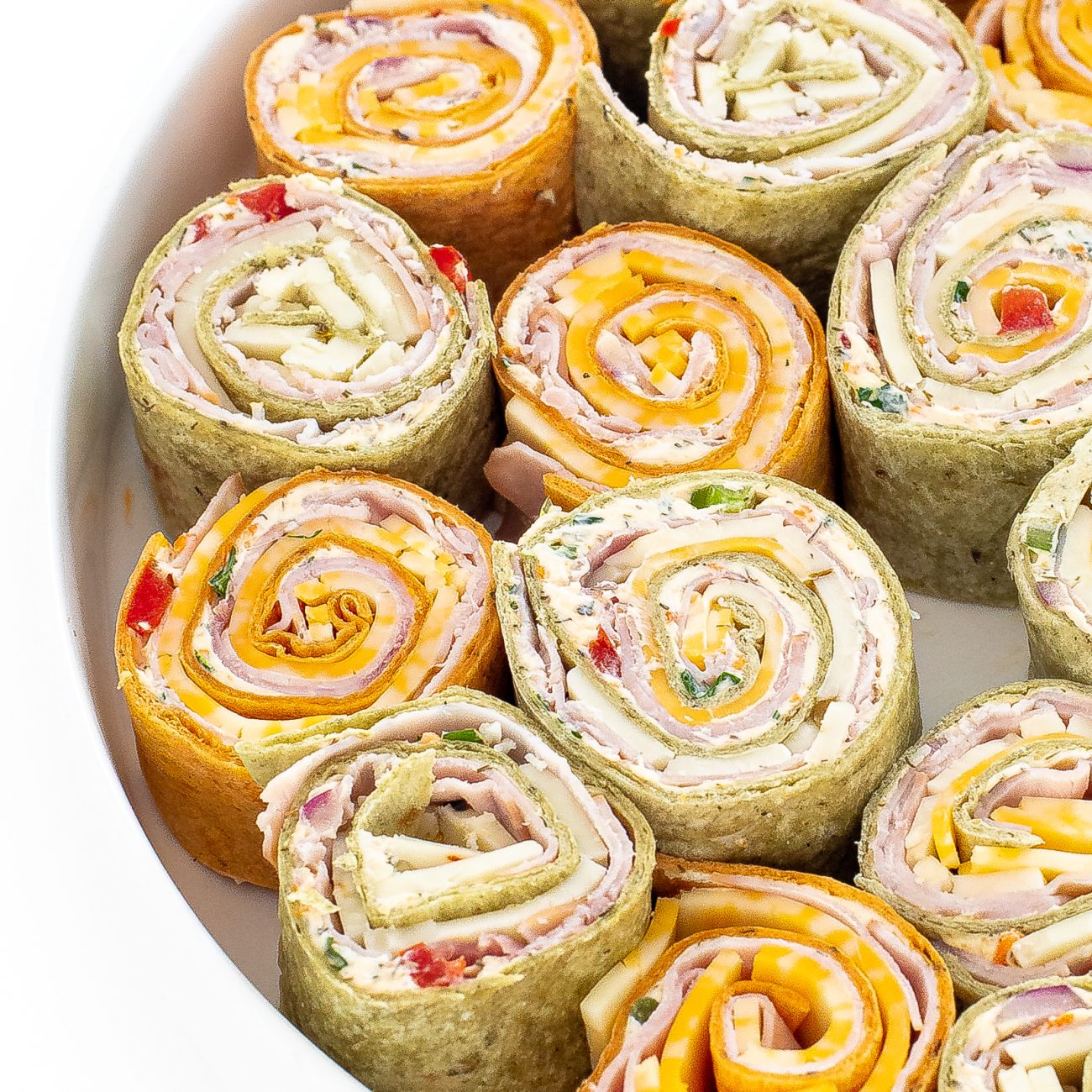 Ham And Cheese Pinwheels