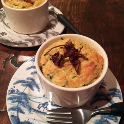 Ham And Cheese Souffle