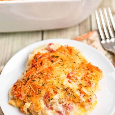 Ham And Hash Brown Casserole