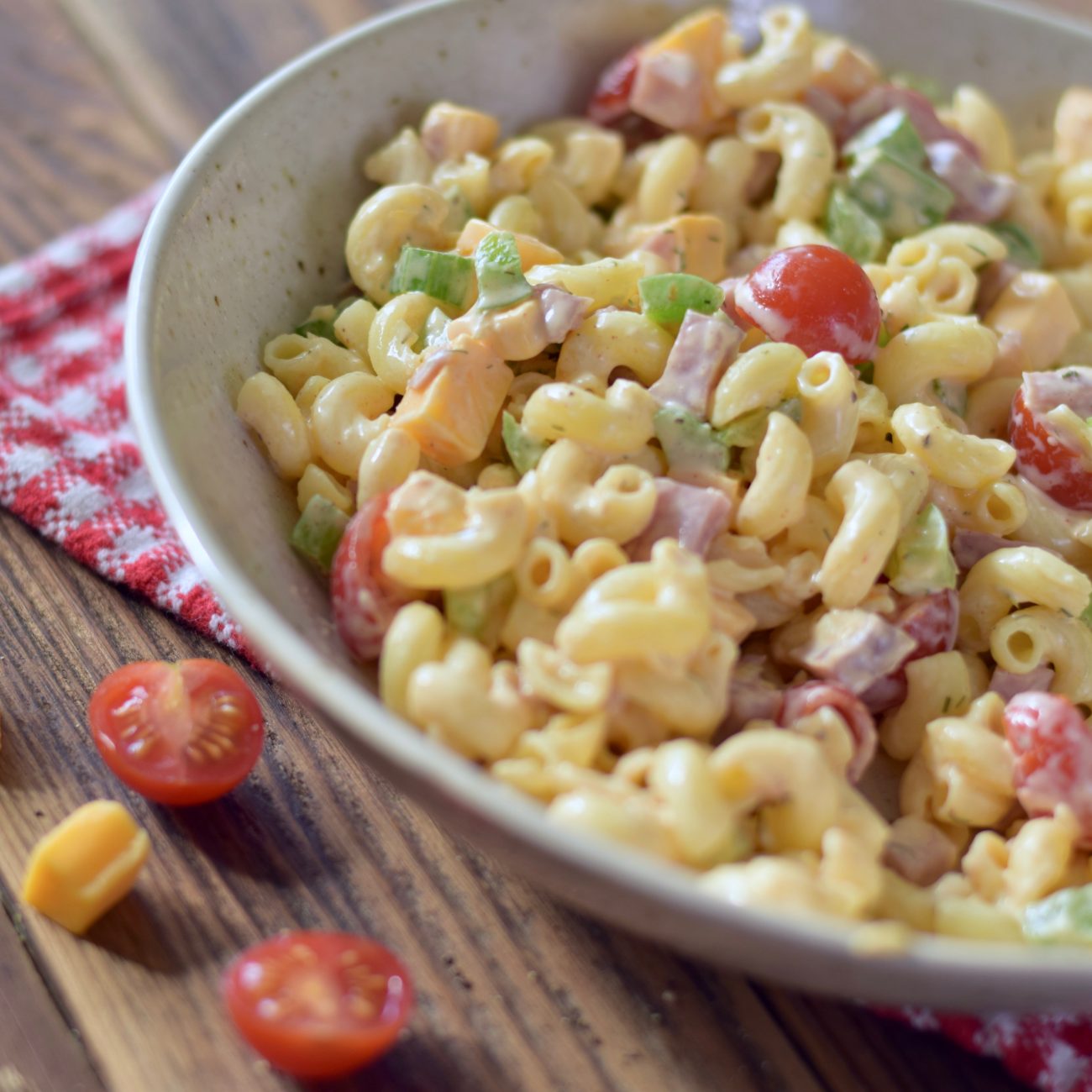 Ham And Macaroni Salad