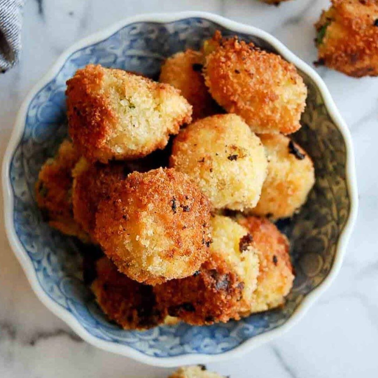 Ham And Potato Patties With Horseradish