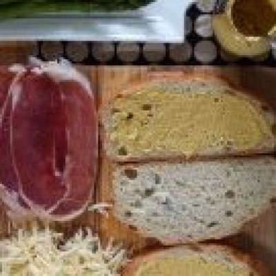 Ham &Amp; Asparagus Sandwiches
