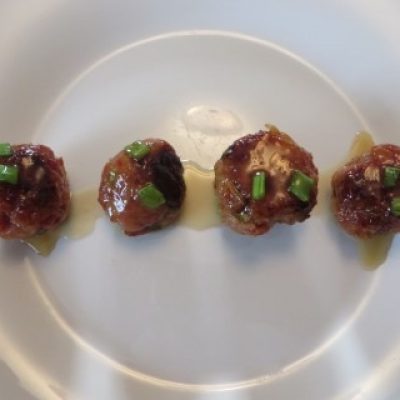 Ham Balls With Hawaiian Punch Sauce