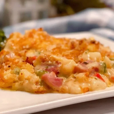 Ham &Amp; Broccoli Breakfast Casserole