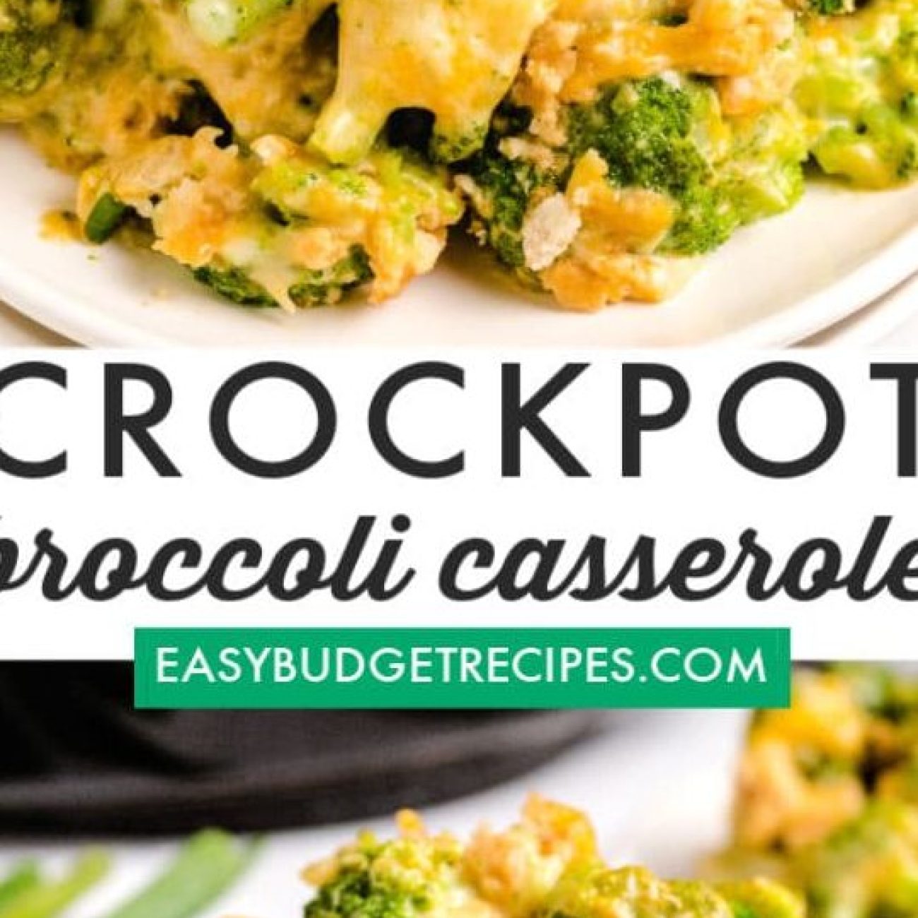 Ham & Broccoli Crock Pot Casserole