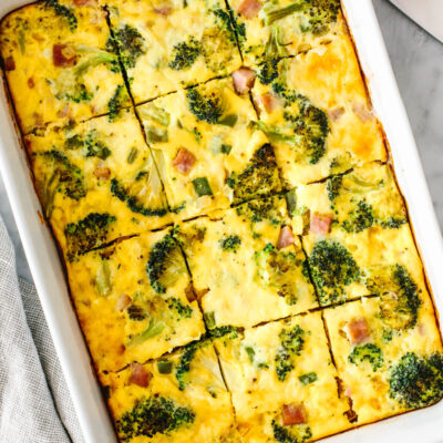 Ham Hash Browns And Broccoli Casserole