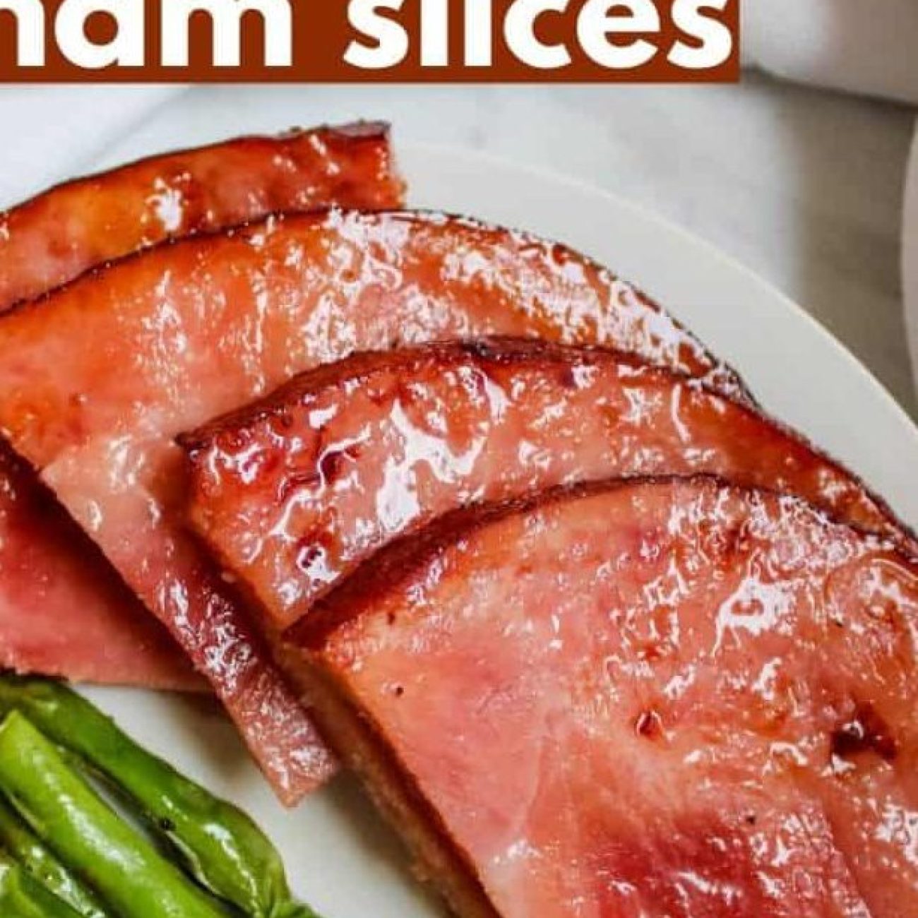 Ham Steak With Brown Sugar And Lime Glaze