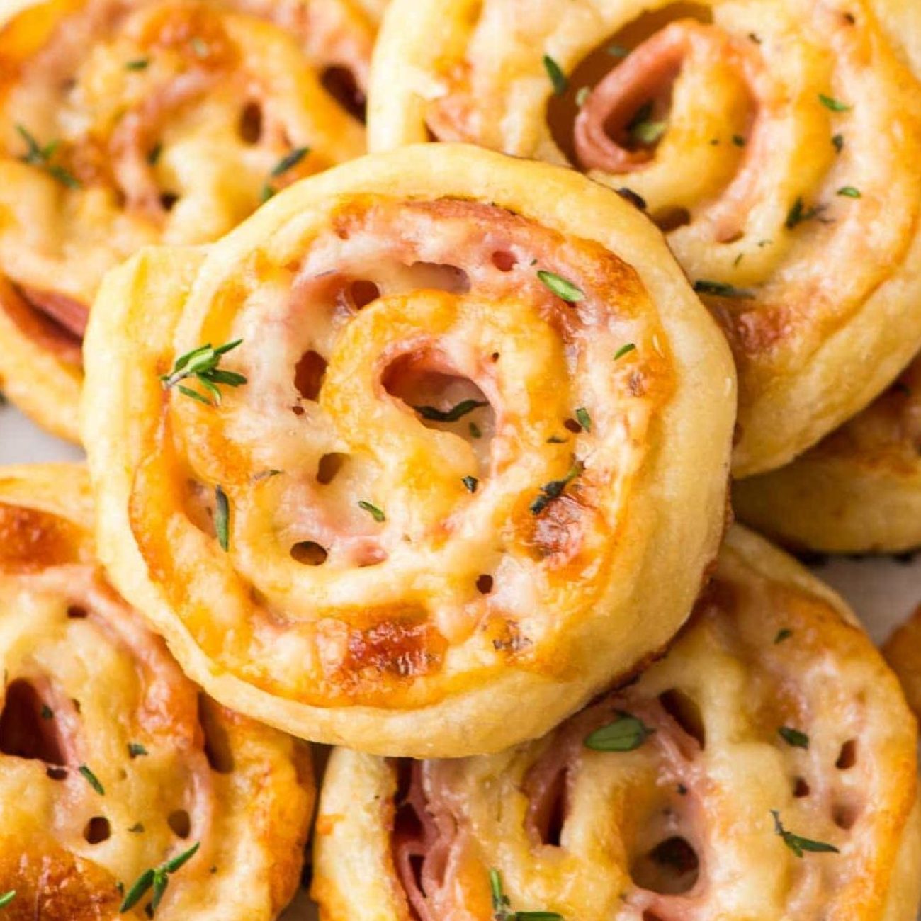 Ham & Swiss Pinwheels