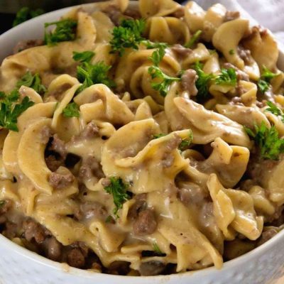 Hamburger Stroganoff