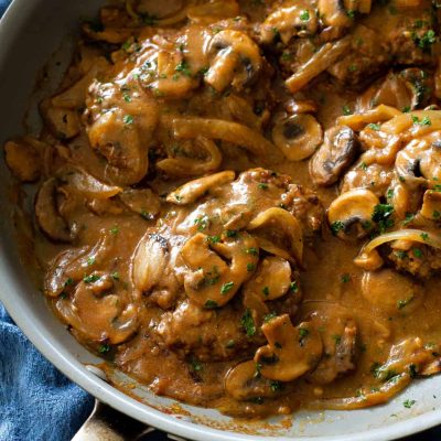 Hamburgers With Brown Gravy Total Comfort