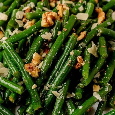 Haricot Vert French Green Beans With Garlic