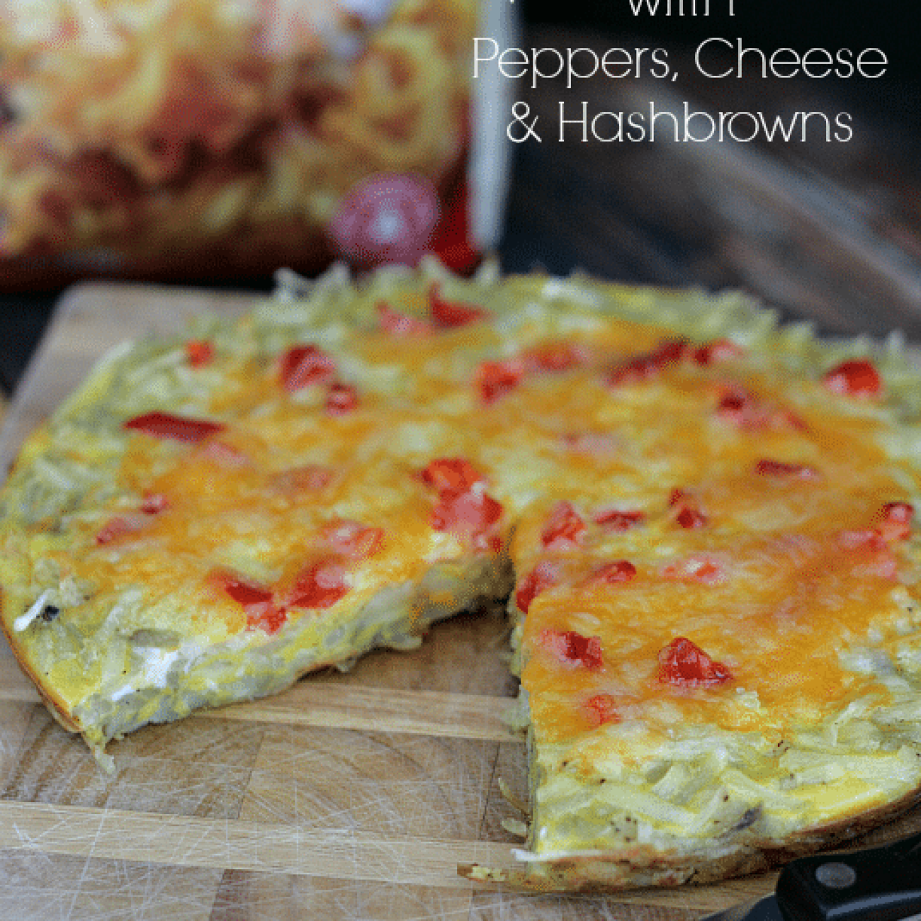 Hash Brown Quiche Baskets