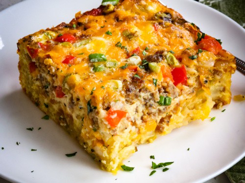 Hash Browns Breakfast Casserole