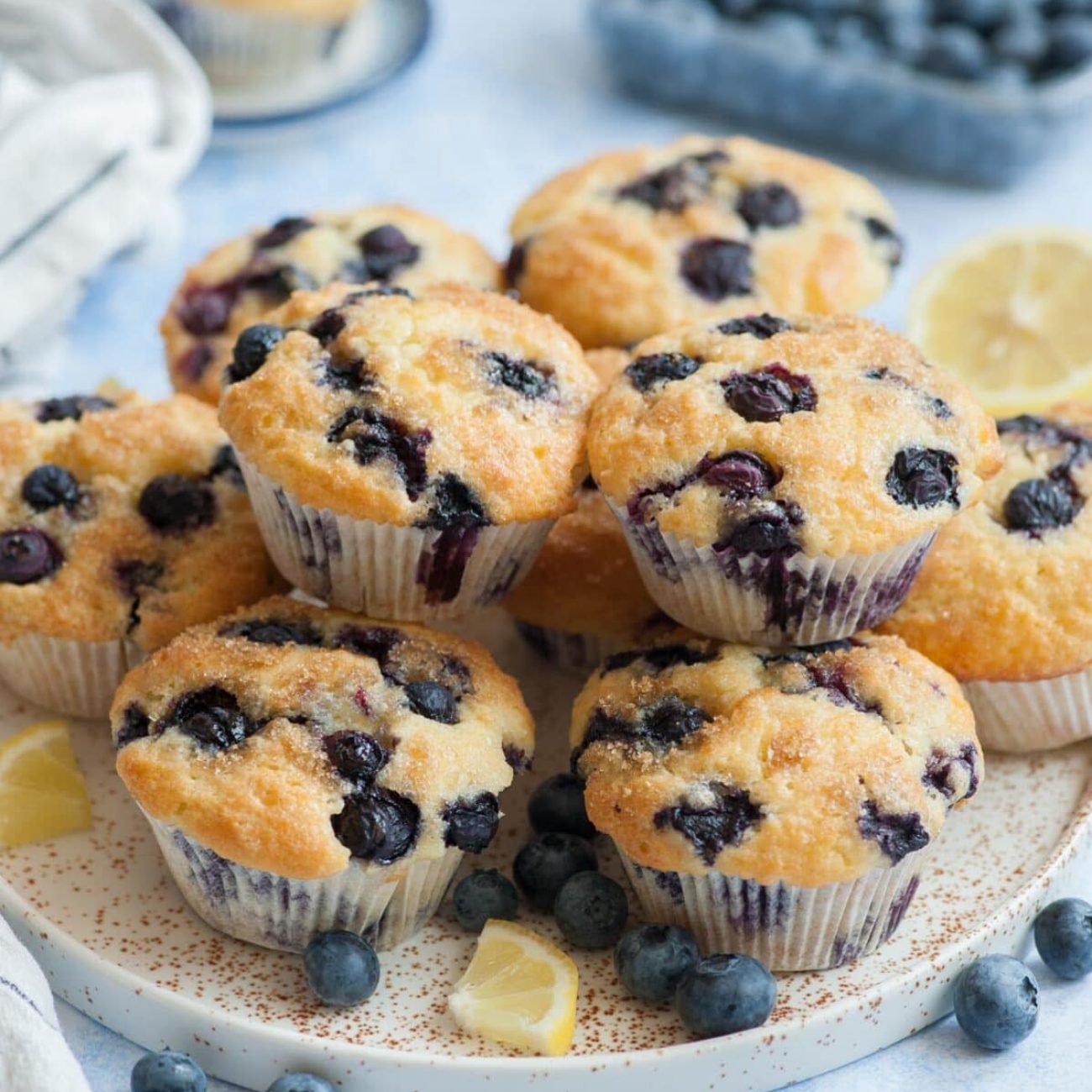 Healthier Fruit Muffins