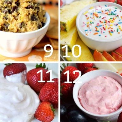 Healthier Fudgy Fruit Dip