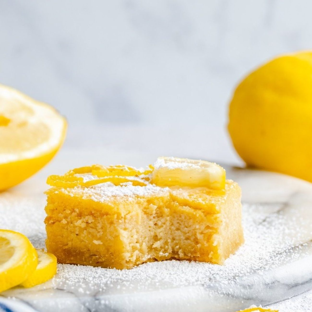 Healthiest Lemon Squares