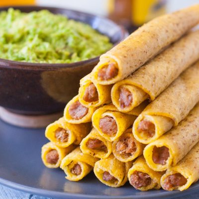 Healthy Beef Taquitos