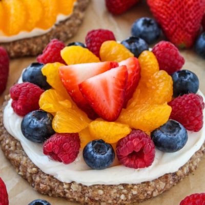 Healthy Fruit Pizza