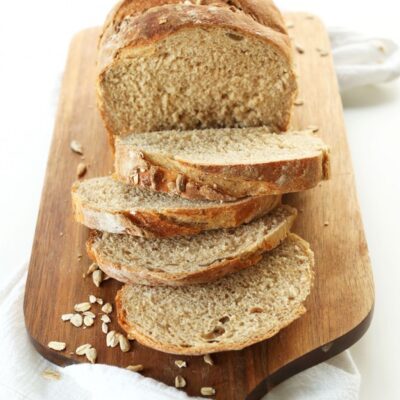 Healthy Homemade Honey Whole Wheat Bread Recipe