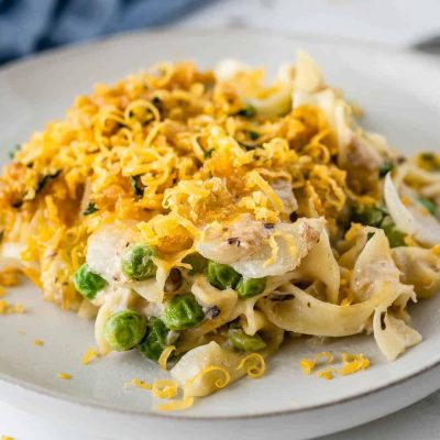 Healthy Homestyle Tuna Casserole